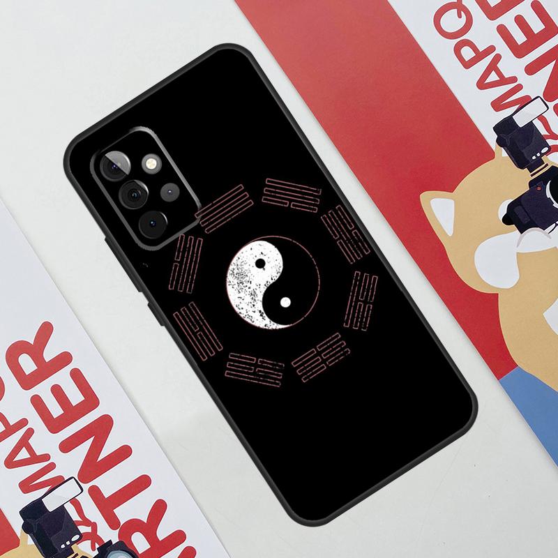 Eight Diagrams Taiji Yin Yang Case For Samsung Galaxy A34 A54 A14 A56 A36 A16 A06 A13 A53 A12 A22 A32 A52 A35 A17 A15 A55