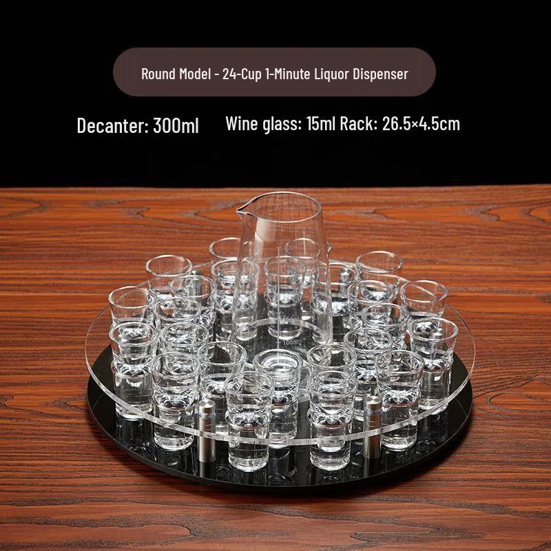

Bullet Shot Glass Set for Whiskey & Cocktails