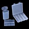 1/3Pcs 1 Section/2 Section/4 Section/8 Section 21700 Battery Anti Fall Protection Box 21700 Battery Pp Plastic Storage Box