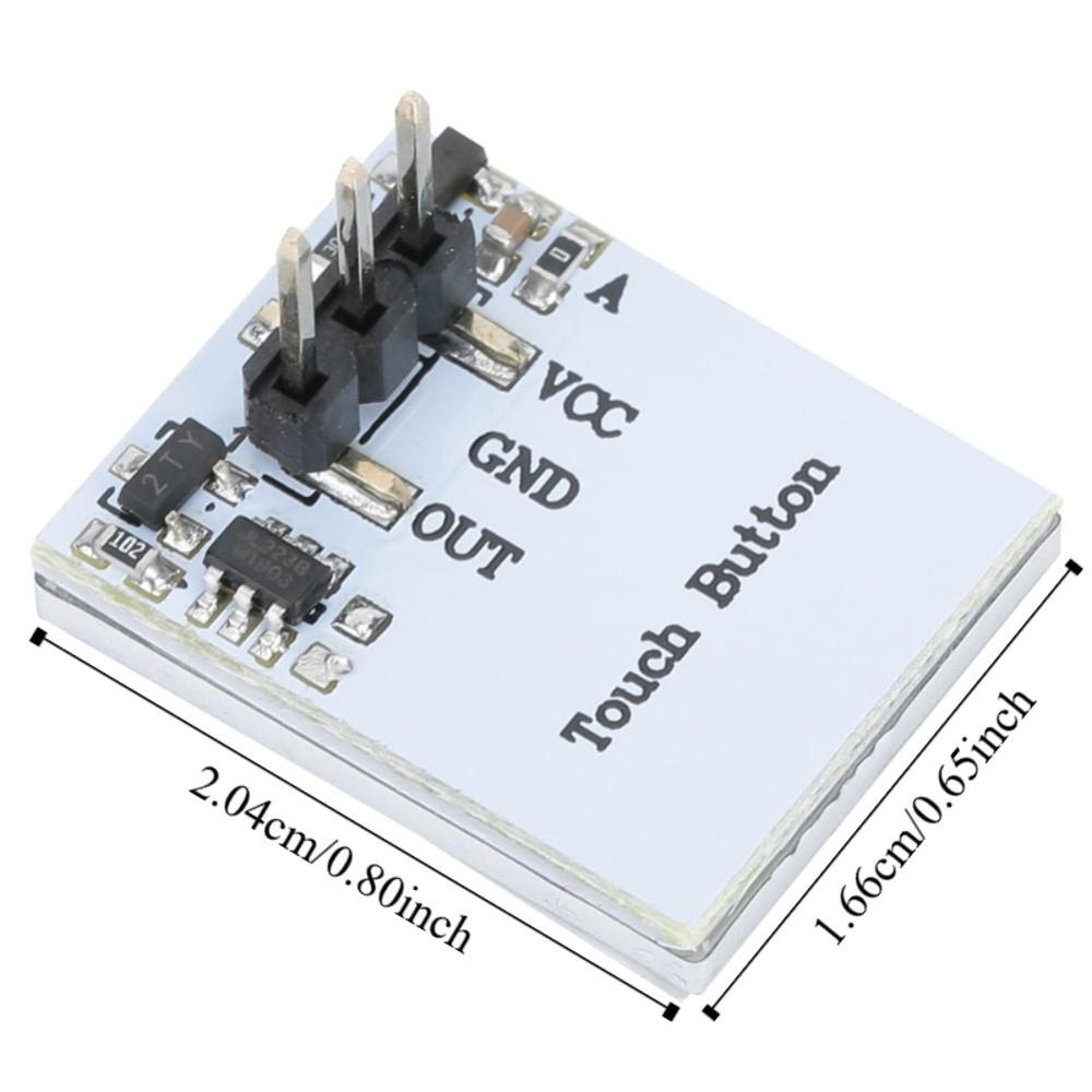 2PCS Reliable Capacitive Switch Button Module Anti Interference Touch Switch  Electrical Engineering