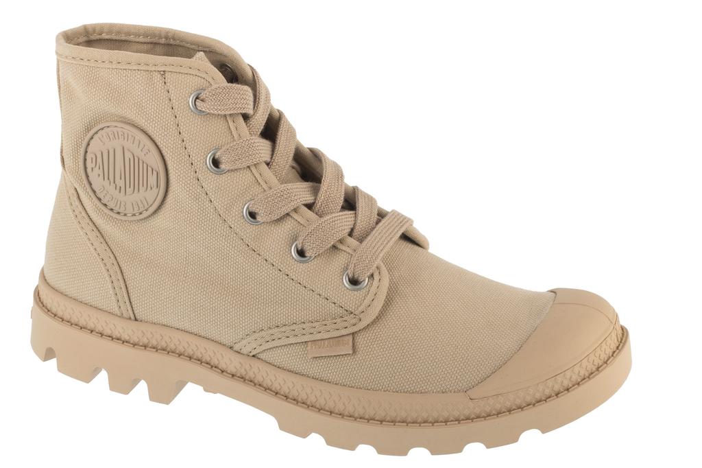 Palladium Pampa Hi, Womens Beige Sneakers