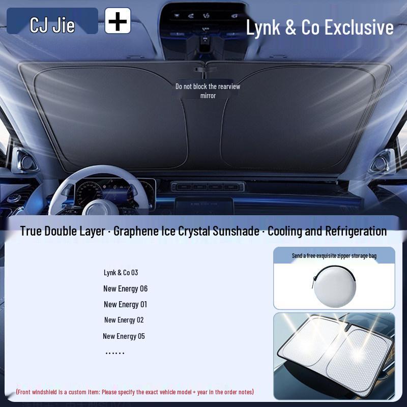 Car Windshield Sunshade Umbrella - Heat and Sun Blocker Visor Cover