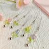 Tulips Flower Bell Hangings Pendant Phone Strap Cute Bag Decoration for Girls