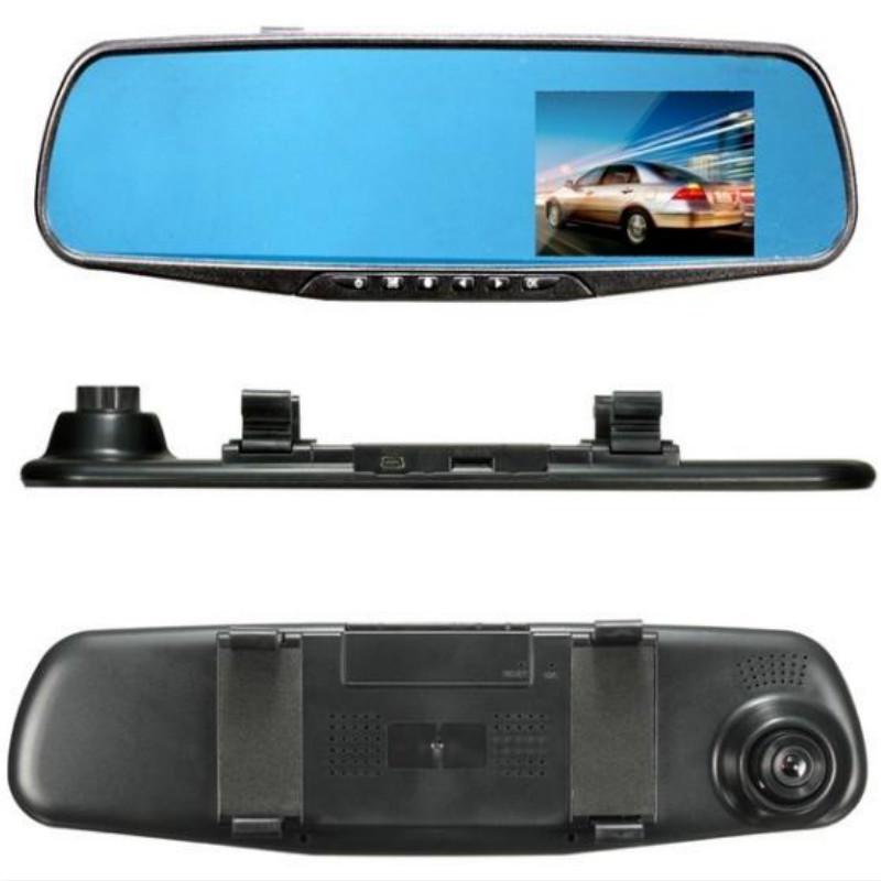 Full HD 1080P Rearview Mirror Video Camera Anti-glare Night Vision ...