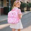 Girls’ Trendy 3-Piece School Backpack Set - Cute Campus Style