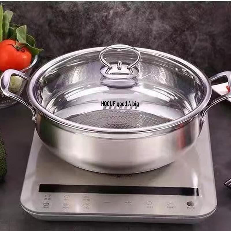 

Ou Jie Wang 30CM Stainless Steel Hot Pot