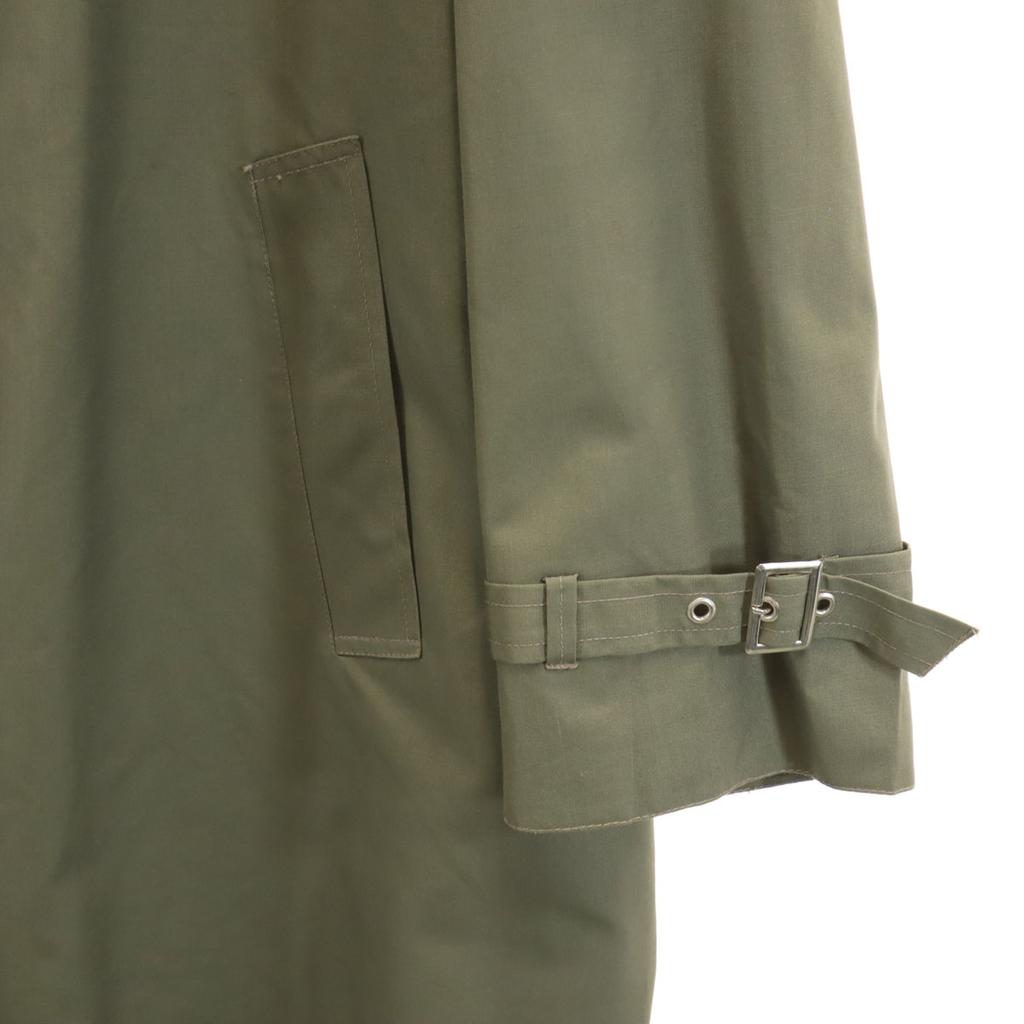 EAST GERMANY ARMY 70s 80s Vintage Raincoat K52 Khaki Military Men's Used