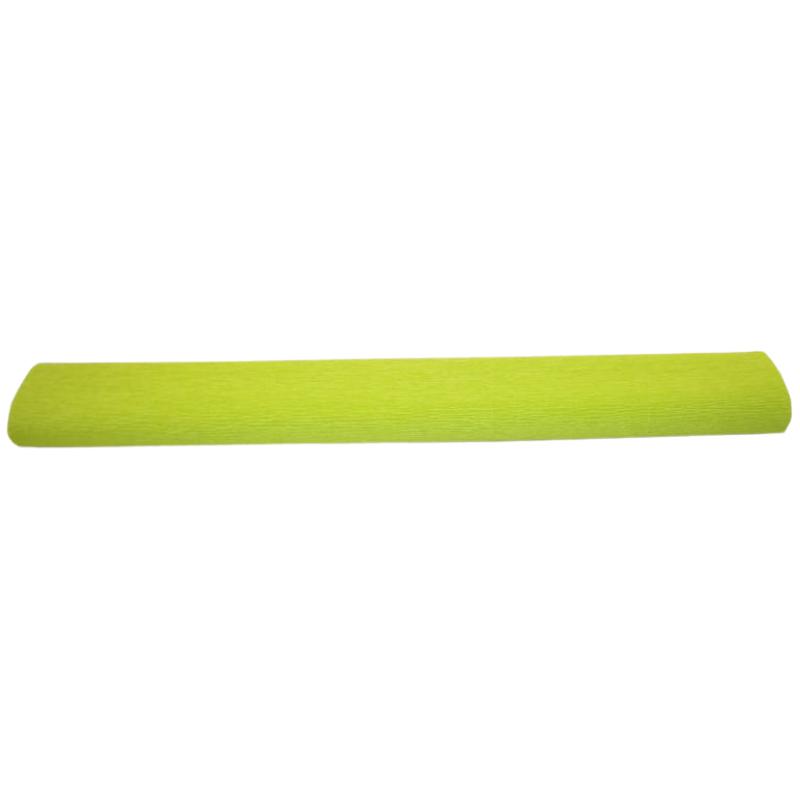 Pattern Crepe Paper Crinkled 200cm x 50cm 116 Light Green