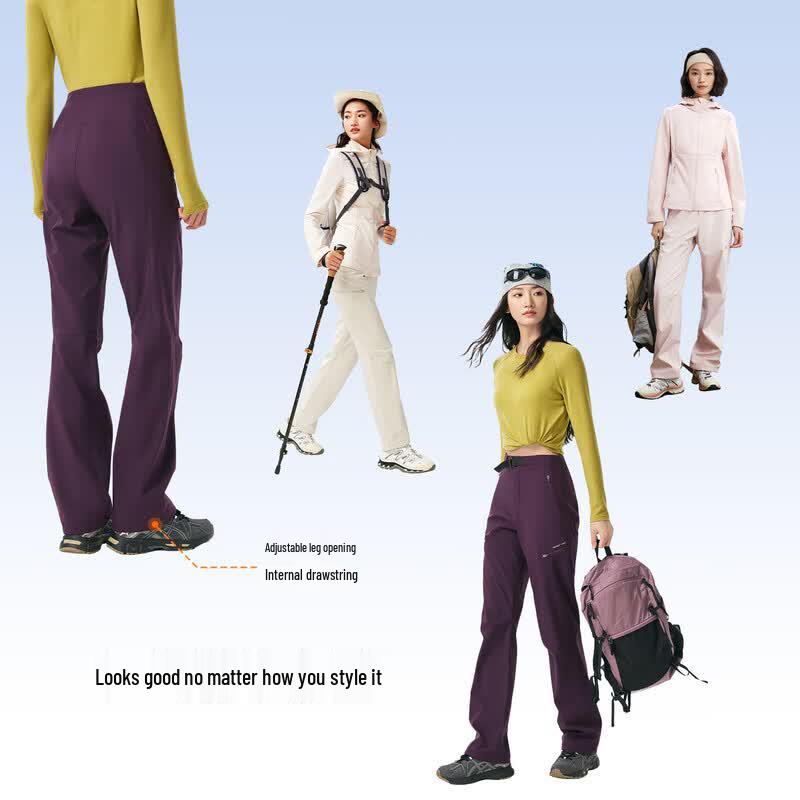 MOLY VIVI Women's Softshell Outdoor Winter Pants