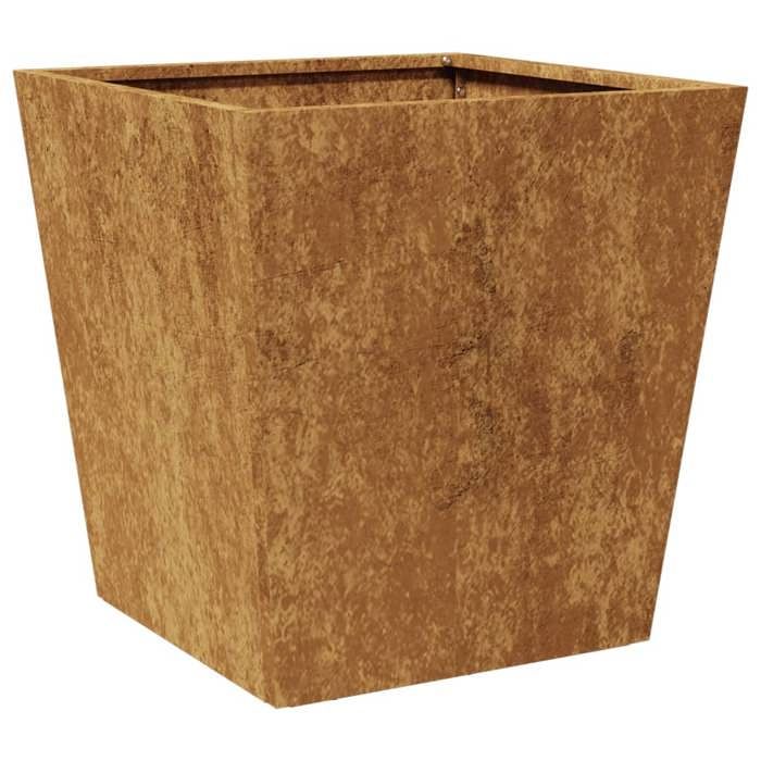 VidaXL Planter 40x40x40 Cm Corten Steel, Outdoor Planter, Flower Box, Garden Box, Patio Planter, 851064