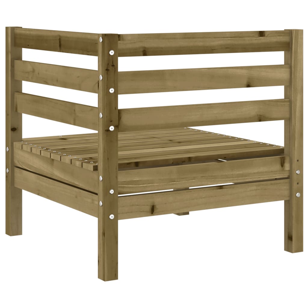 8 Piece Garden Sofa Set with Cushions Pressure Treated Pine Wood