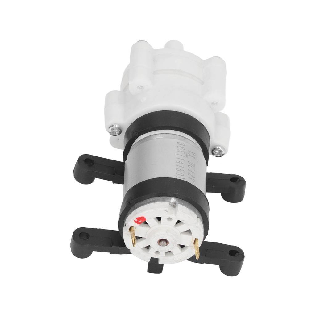 DC 12V Water Pump Self Priming Diaphragm Sump Pump for Home 385 Motor PVC Bracket 3 Meter Lift