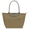 Le Pliage Green Tote Bag Shopping Bag Handheld Shoulder Bag Medium Artichoke Color Women Tote L2605919M04