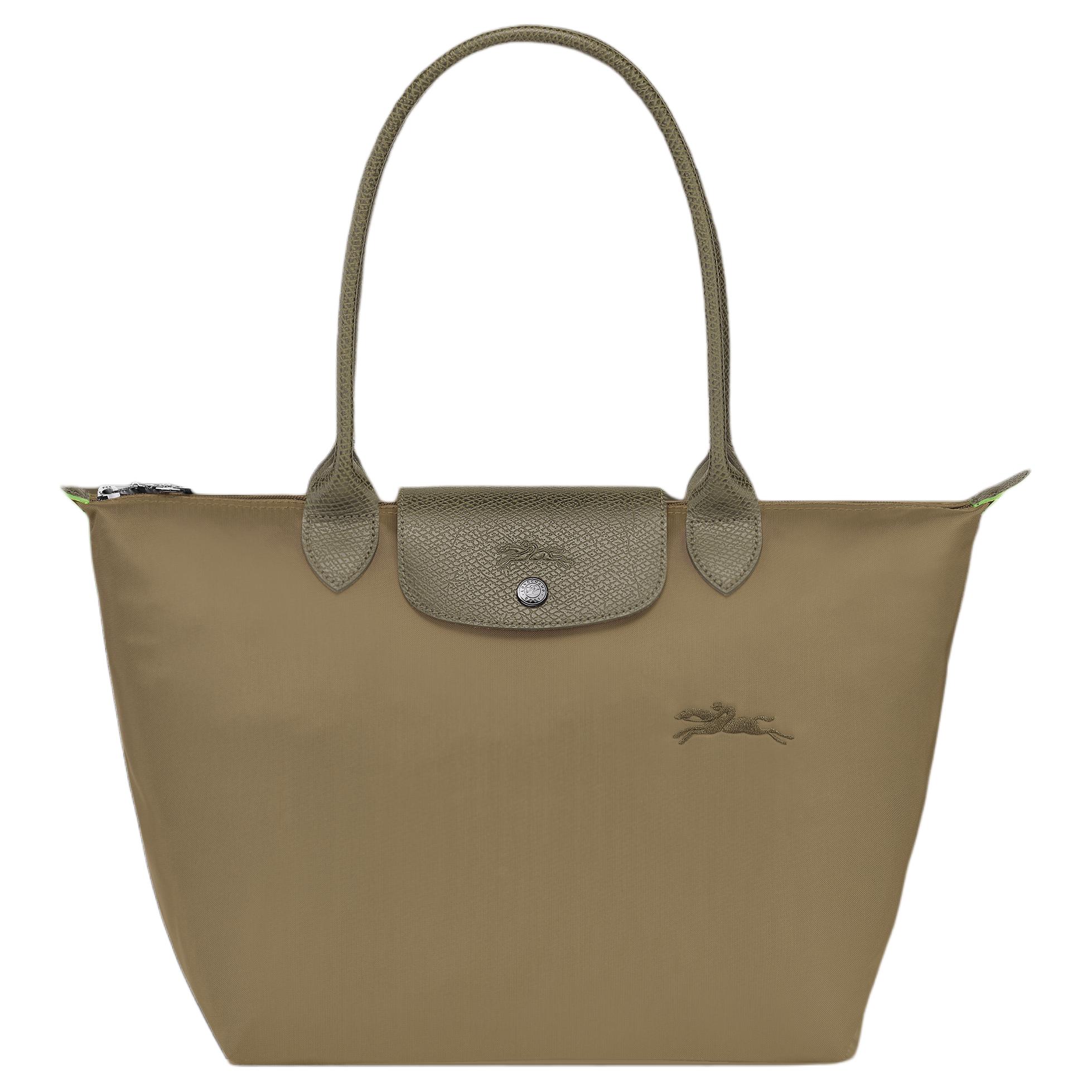 

Longchamp Le Pliage Green Tote Bag Shopping Bag Handheld Shoulder Bag Medium Artichoke Color Women tote L2605919M04 Basic Set (Bag)