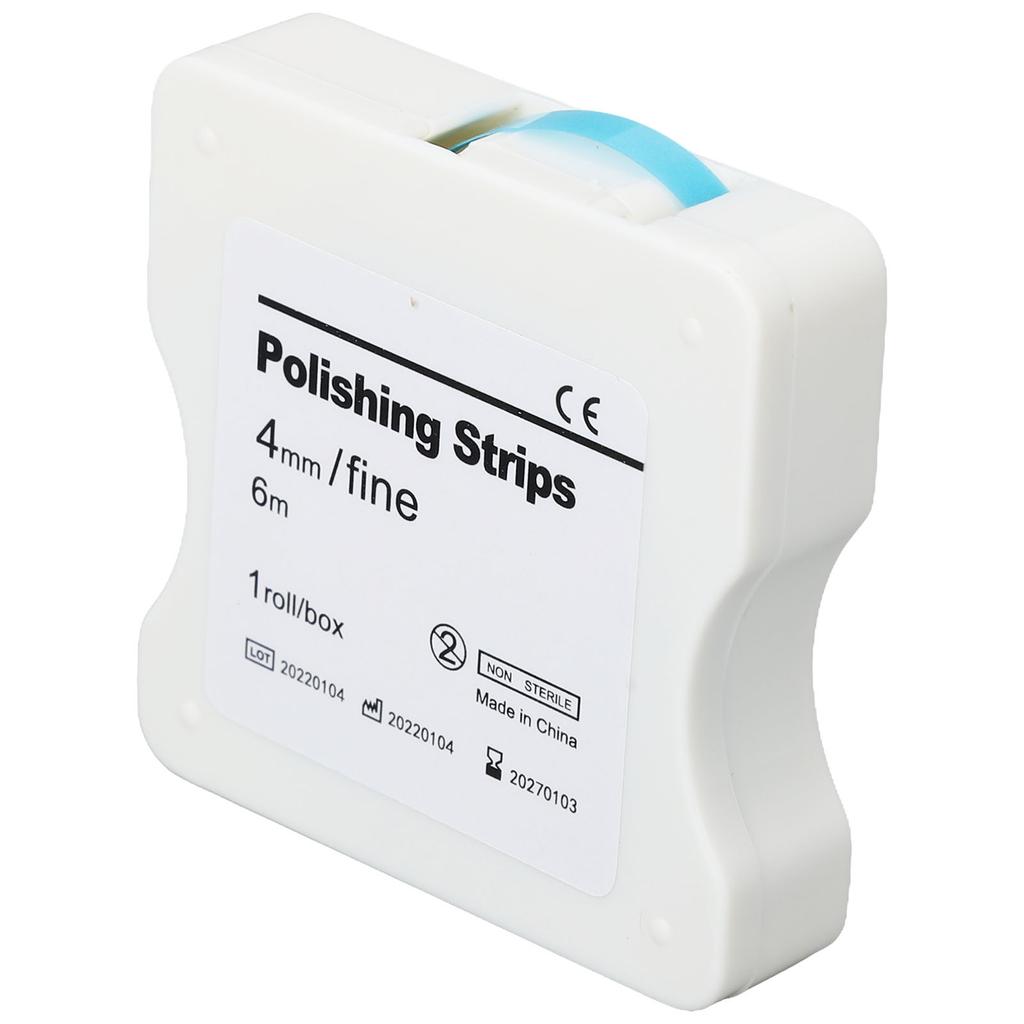 Zahnpoliturstreifen 4mm Harz Zahnaufhellung Finishing Polierstreifen Schleifmittel Zahnschleifstreifen