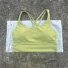 Nude Feel Women's Cross-Back Yoga Sports Bra