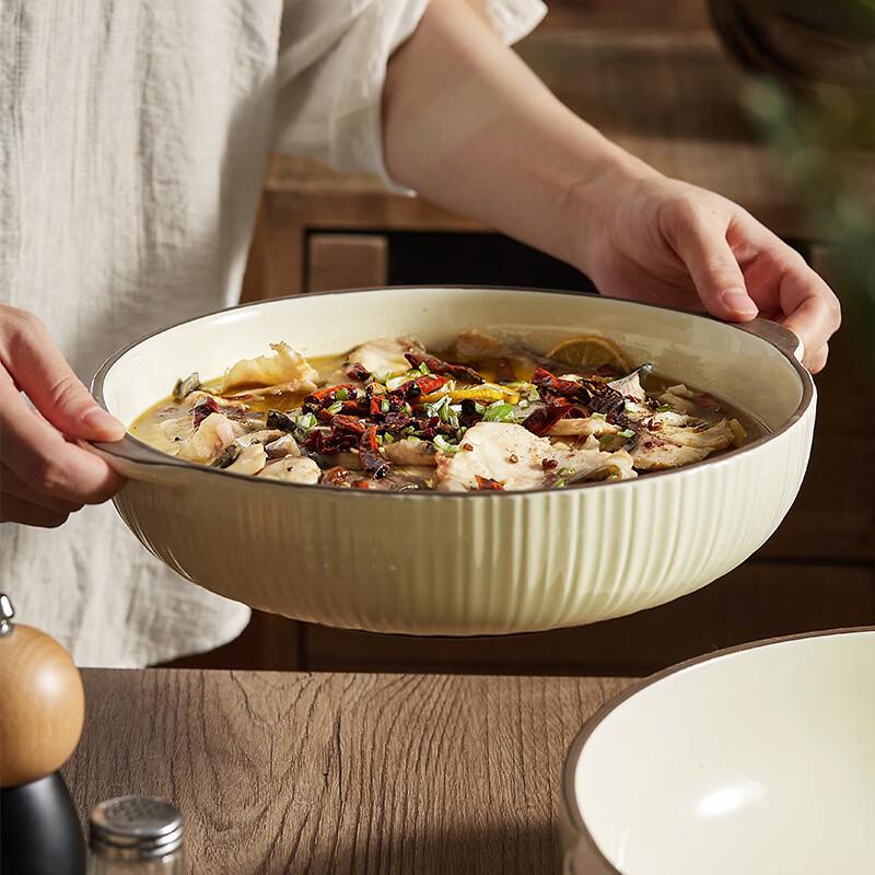 VAKADA Ceramic Multi-Purpose Serving Bowl