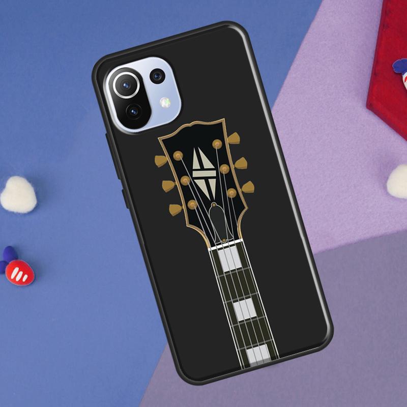 Guitar Instrument Music Cover For Xiaomi 14 Ultra 13 11T 12T 13T 14T Pro POCO X6 X7 Pro X3 X5 F3 F5 F6 M6 Pro Case