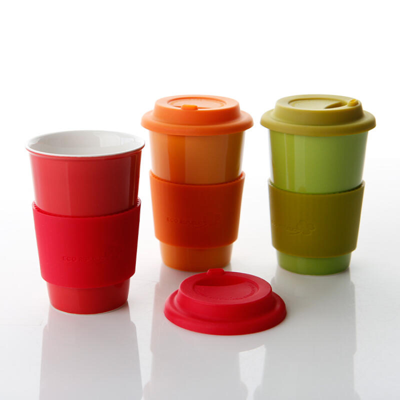 El Natural Color Eco Cup 400ml (3 colors) orange