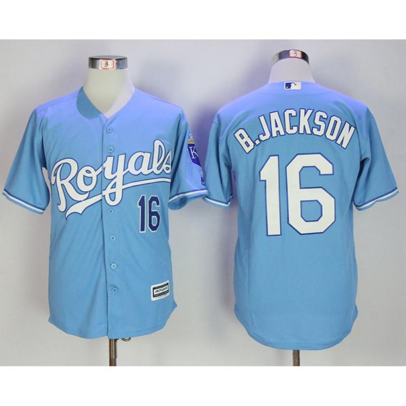 MLB Kansas City Royals Baseball Jersey Custom Number 7 Or 16 Embroidered Sportswear Men Women Fall