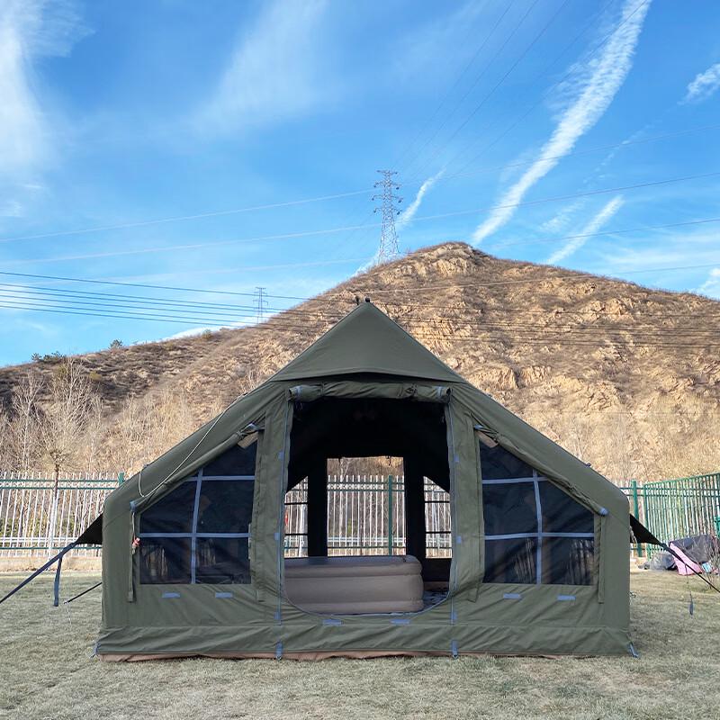 Flame Soldier 3-4 Person Automatic Inflatable Camping Tent