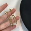 S925 Sterling Silver Minimalist Tassel Stud Earrings