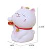 Eco Friendly Cat Piggy Bank Cute Animal Saving Pot Multi-purpose Lucky Cat Ornament  Table