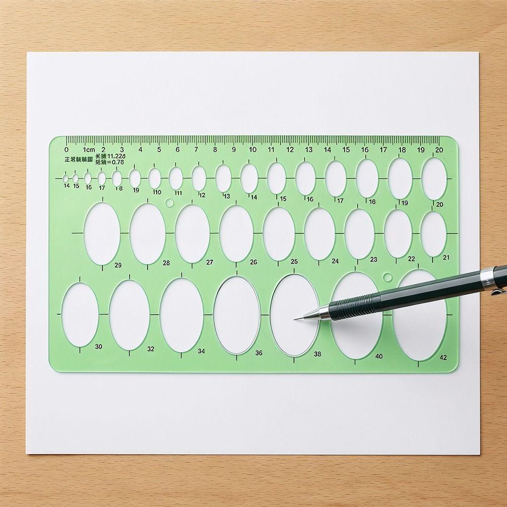 4Pcs Clear Circle Template Geometric Drawing Geometric Template Set  Architect Drafting