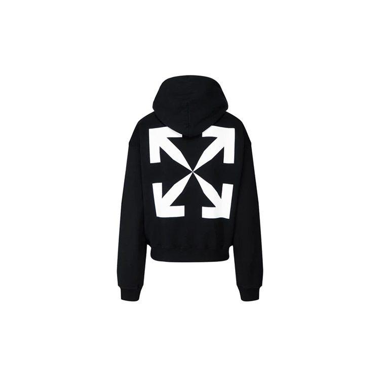 OFF WHITE FW20 Fall Sweatshirt Loose Fit Men's Black OMBB037F20FLE0121001