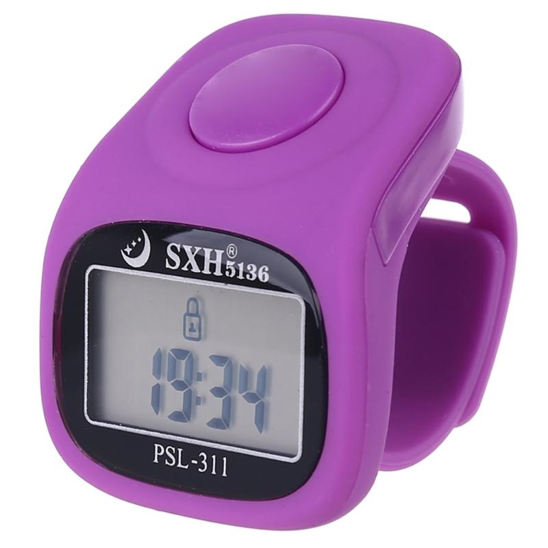 

Цифровой счетчик пальцев Tally со светодиодной подсветкой, электронный цифровой счетчик для молитвы