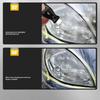 Kit Restaurare Faruri Auto 120ML Curățător Lentile & Cremă de Polish Fără Șlefuire Necesară Îndepărtător Eficient Zgârieturi Reparare Permanentă Aspect Mat