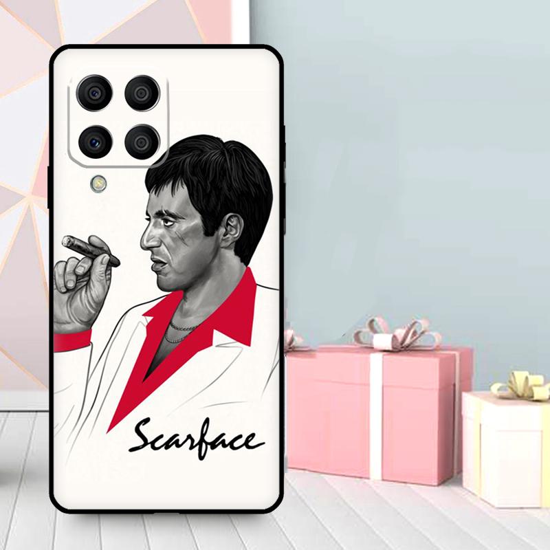 Scarface Tony Montana Film Case For Samsung Galaxy M56 M52 M32 M53 M16 M11 M21 M31 M35 M12 M13 M14 M15 M36 M55 M34 M54
