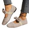 Fashion Ladies Shoes 2025 Fashion Slip on Women's Flats Plus Size Daily Flats Women Bow Tie Square Toe Soft Bottom Shallow Shoes Women