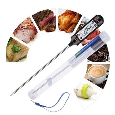 Digital Meat Thermometer Cooking Food Kitchen Digital Temperaure Sensor Meter for Water Milk Oil Oven Temperature Measurement