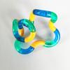 Seven-color Twisty Toy: Stress-relief, Finger Exercise, Relaxation, and Concentration Tool for Kids and Babies.