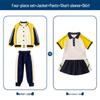 British Style Spring/Autumn Sportswear Three-Piece Set for Primary Students