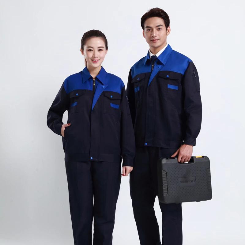 Customizable Autumn/Winter Workwear Jacket with Logo for Auto Repair Workshop