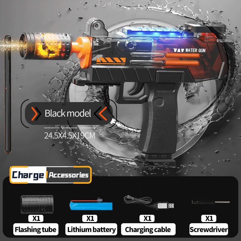 Electric Water Gun Fully Automatic Shooting Squirt Water Toy Summer Beach Outdoor Entertainment Children'S And Adult Gifts