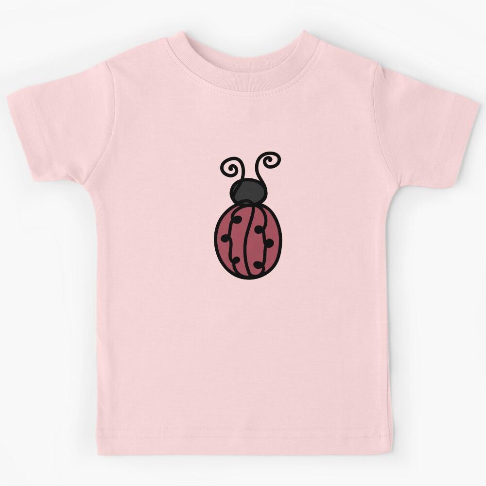 Cute n Curly Ladybug Kids T-Shirt 170