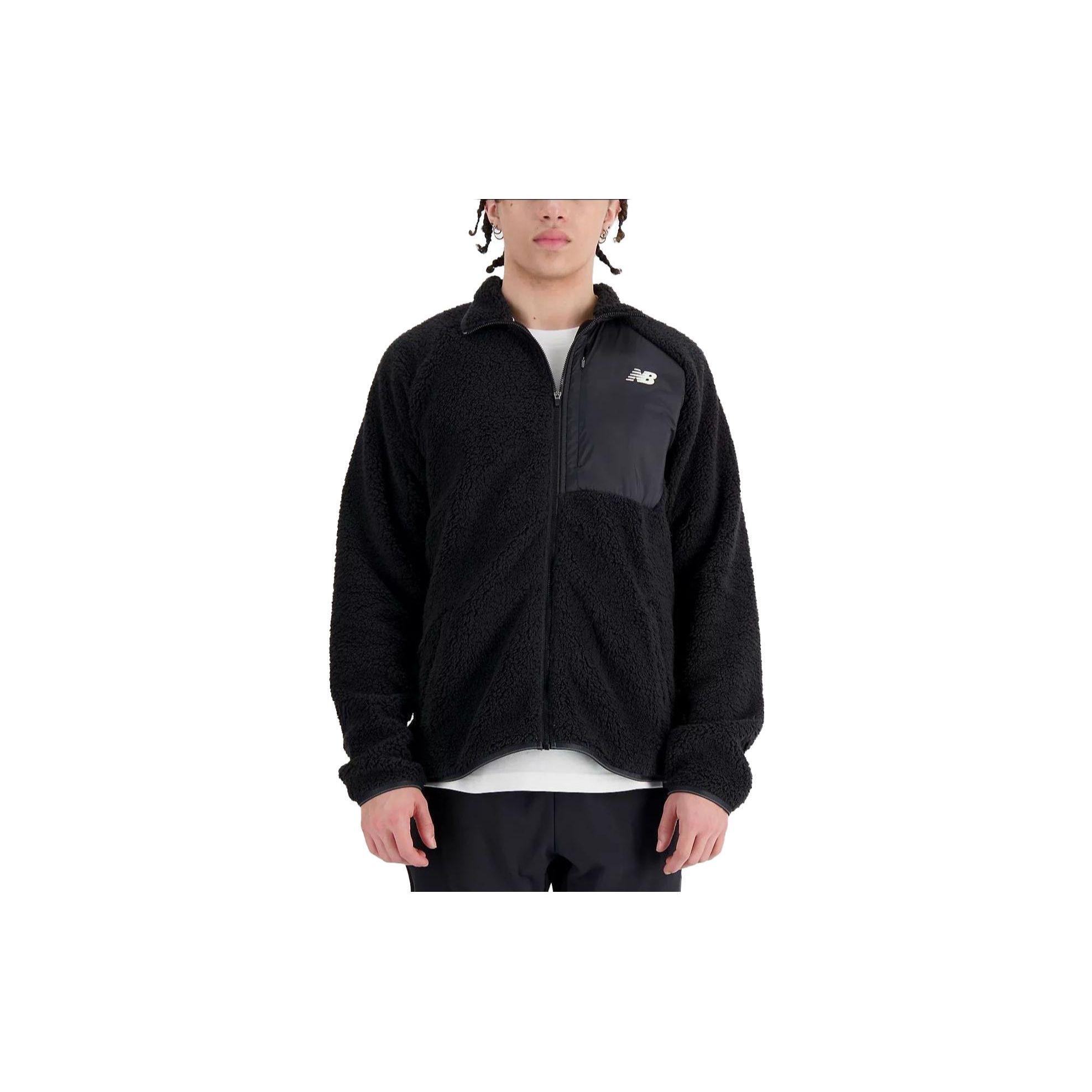 

Мужская куртка New Balance Q Speed ​​Sherpa, черная MJ33285-BK