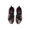Li Ning All City 7 Wade Series Shock Absorption Anti-Slip Wear-Resistant High-Top Basketball Shoes Men Sneakers Black Red ABAP105-4