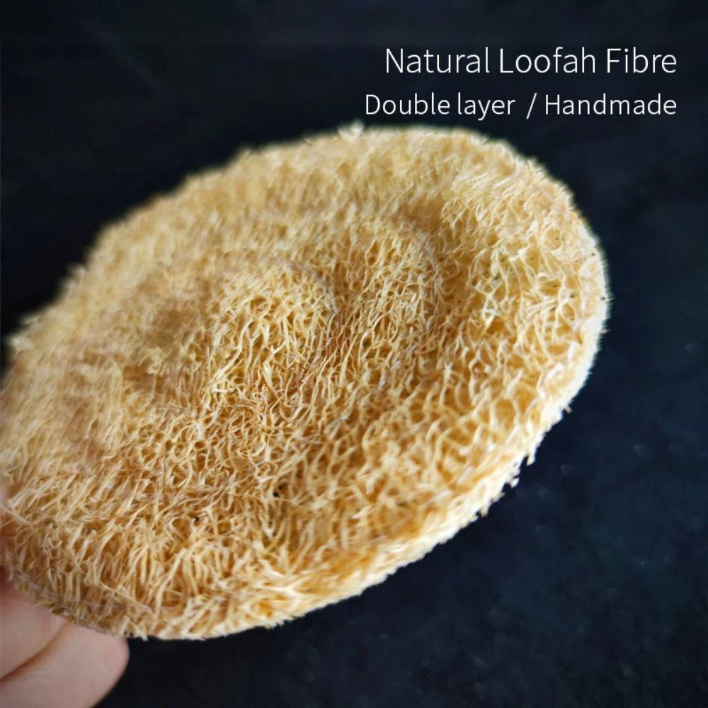 Natural Tea Cup Mat Round Loofah Mat Tea Set Accessories Teapot Pad  Tea