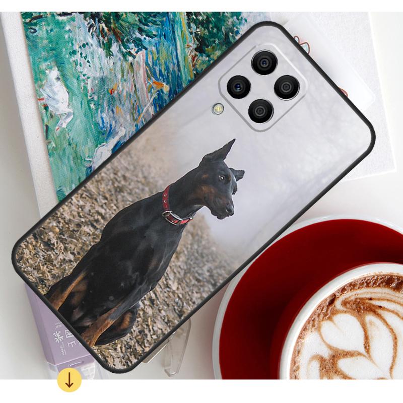 Doberman Dog Case For Samsung Galaxy M20 M31 M16 M36 M56 M33 M53 M13 M12 M32 M52 M15 M55 M14 M35 M34 M54
