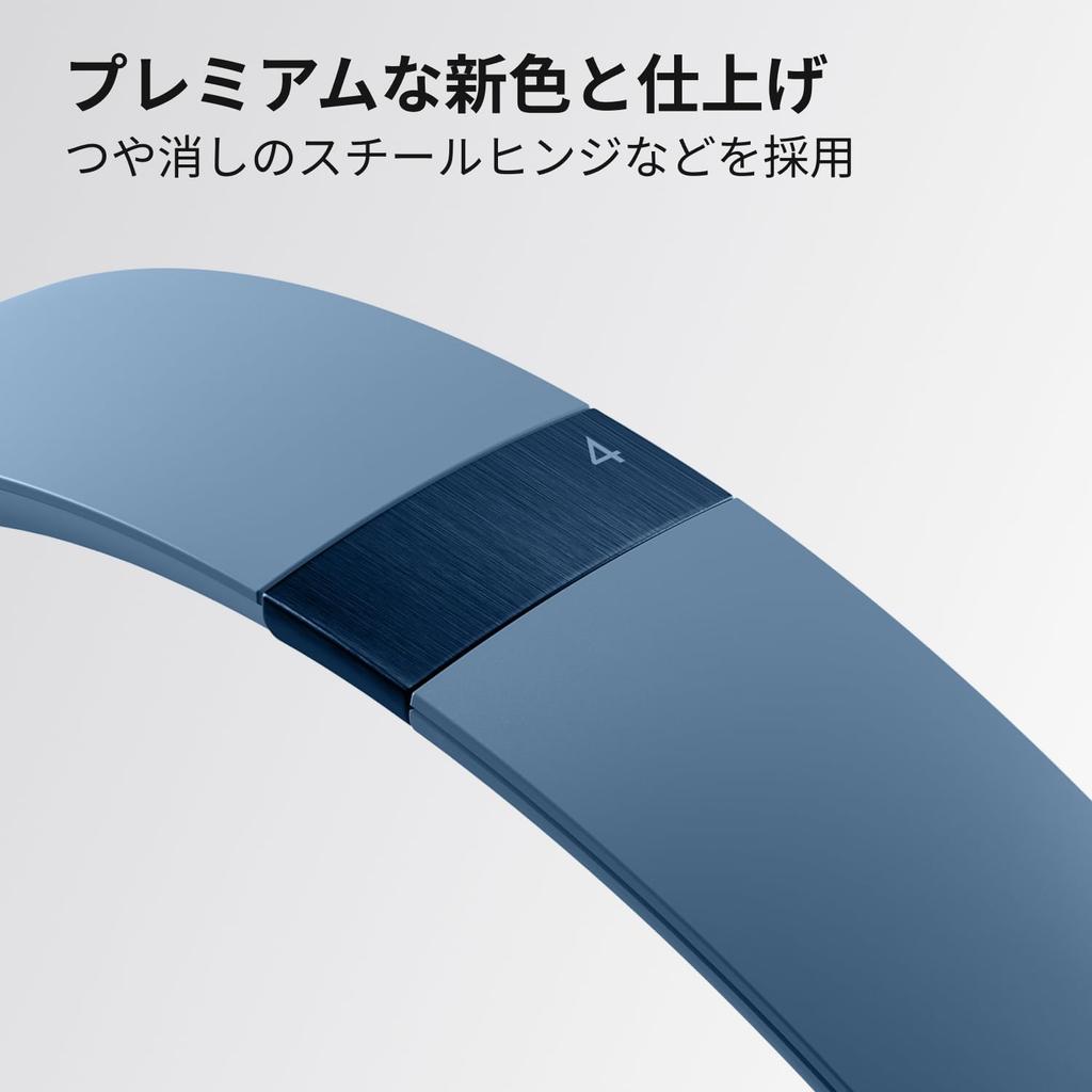 Beats Solo 4 - Wireless Bluetooth On-Ear Headphones, Apple & Android Compatible, Up To 50 Hours of Battery Life - Slate Blue