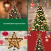 Beautiful Star Treetops Handmade Star with LED Lights Delicate Christmas Tree Toppers Decors