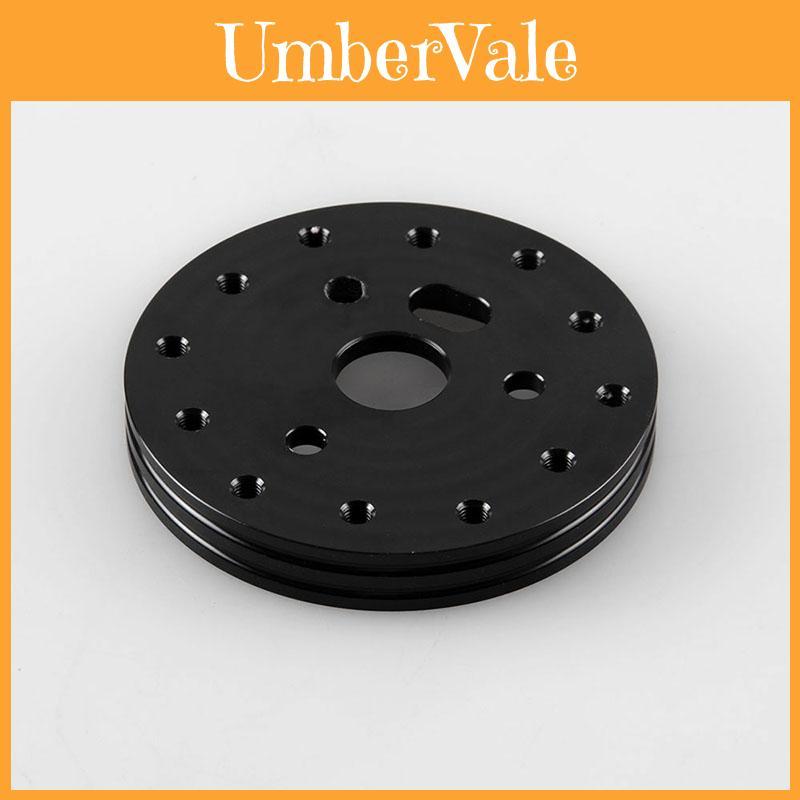 Durable Aluminium Alloy Universal Car Spacer 0.5"/1" Hub For 6 Hole Steering Wheel Adapter