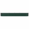 Raised Bed Green 400 X 80 X 44 Cm Steel