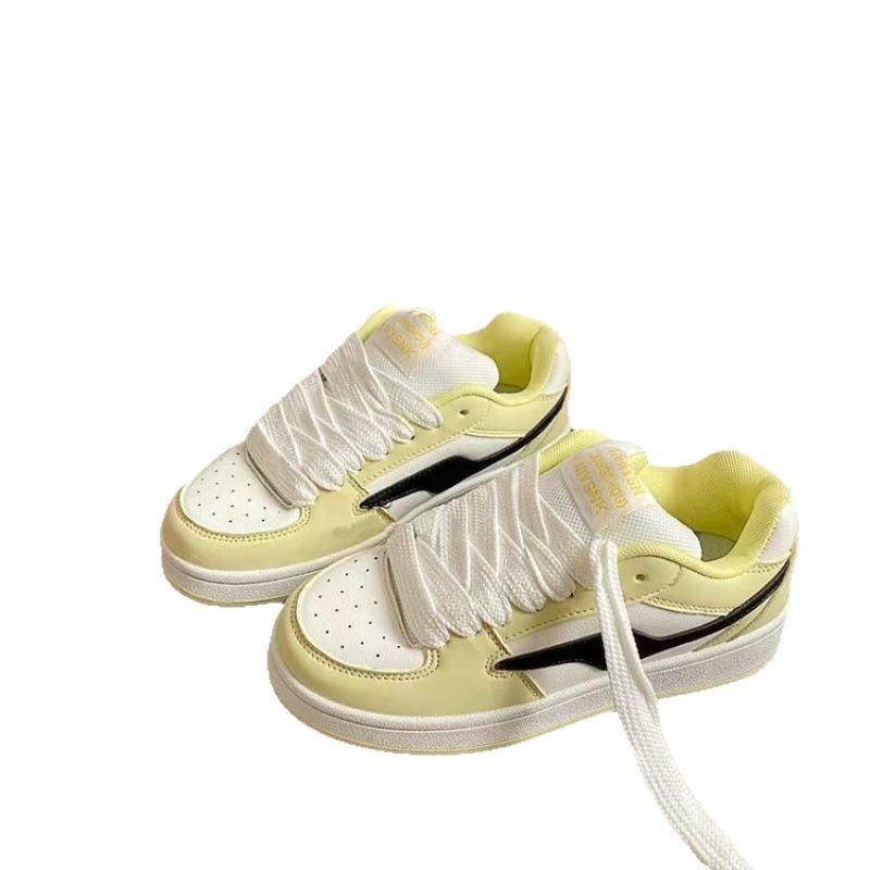 Autumn and Winter Small Board Shoes Women's Fashion Shoes Multi-color Lightning Dopamine New