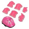 Kids Bike Helmet Set Sports Protective Gear Adjustable Knee Pads Elbow Pads Wrist Guards Kids