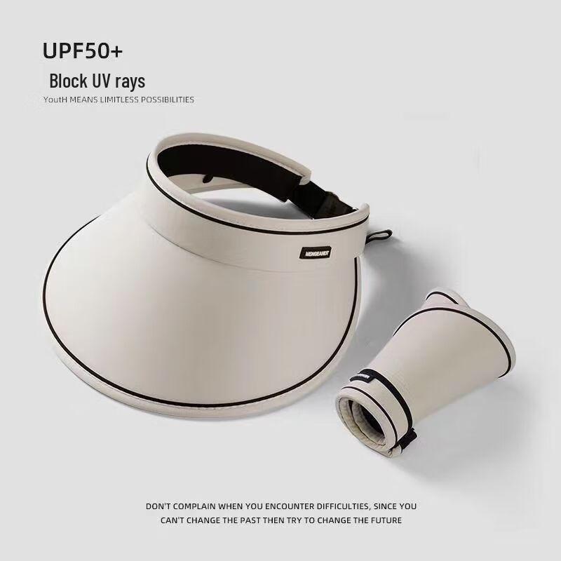 UV Protection Wide-Brim Sun Visor